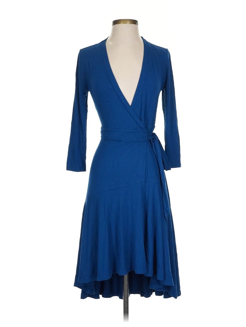 Lilly Pulitzer Royal Blue Long-Sleeve Wrap Dress